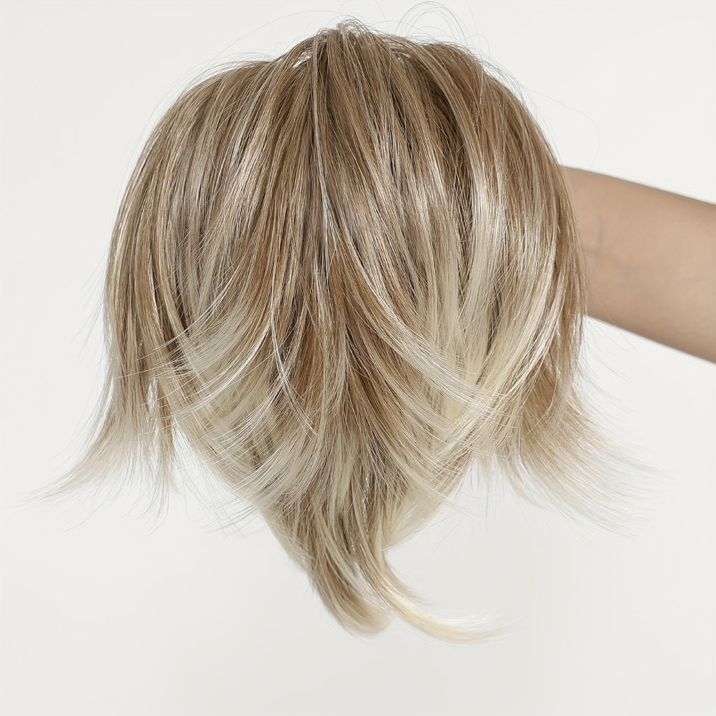 10 Inches Synthetic Claw Clip Messy Chignon Hair Extensions Daily Wear Clip-in Ponytail Extensions Hair Accessories for Women